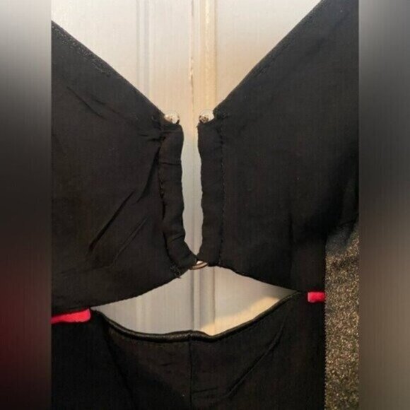 NWOT Free People Abbie Black Jumpsuit Size 0. Size 2. - Picture 10 of 11